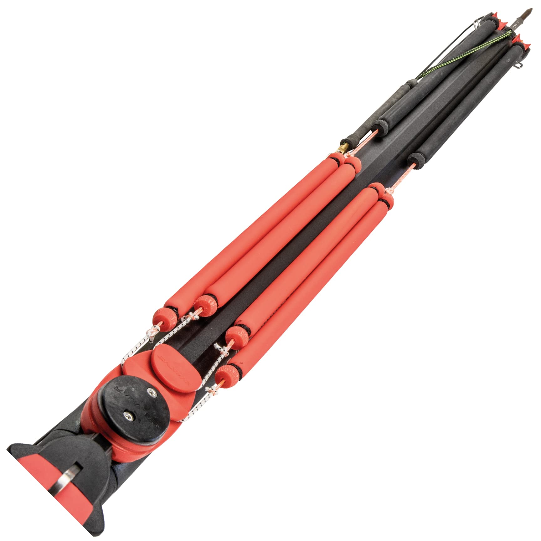 Salvimar Tomahawk, Arbalete Unisex Adulto, Nero/Rosso, 65