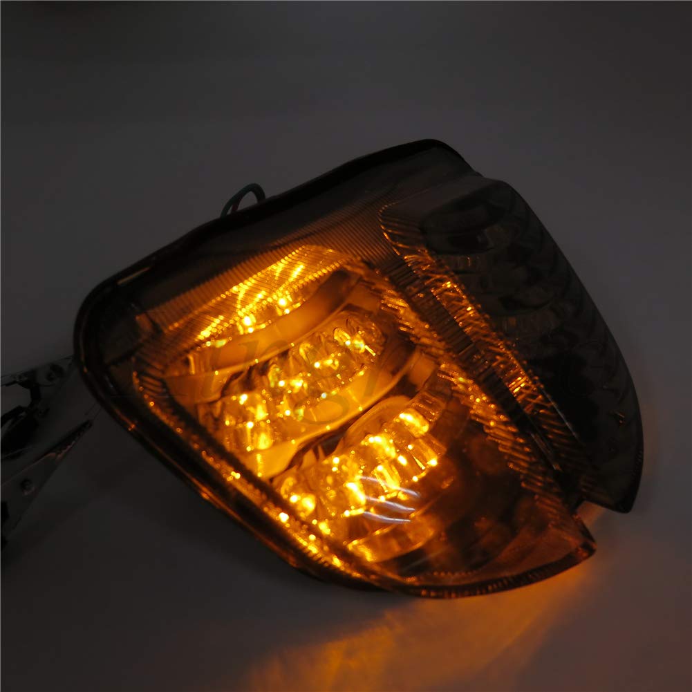 Luz trasera de freno compatible con 2006 2007 Compatible con Suzuki GSXR 600 GSX-R600 750 GSX-R750 Ahumado