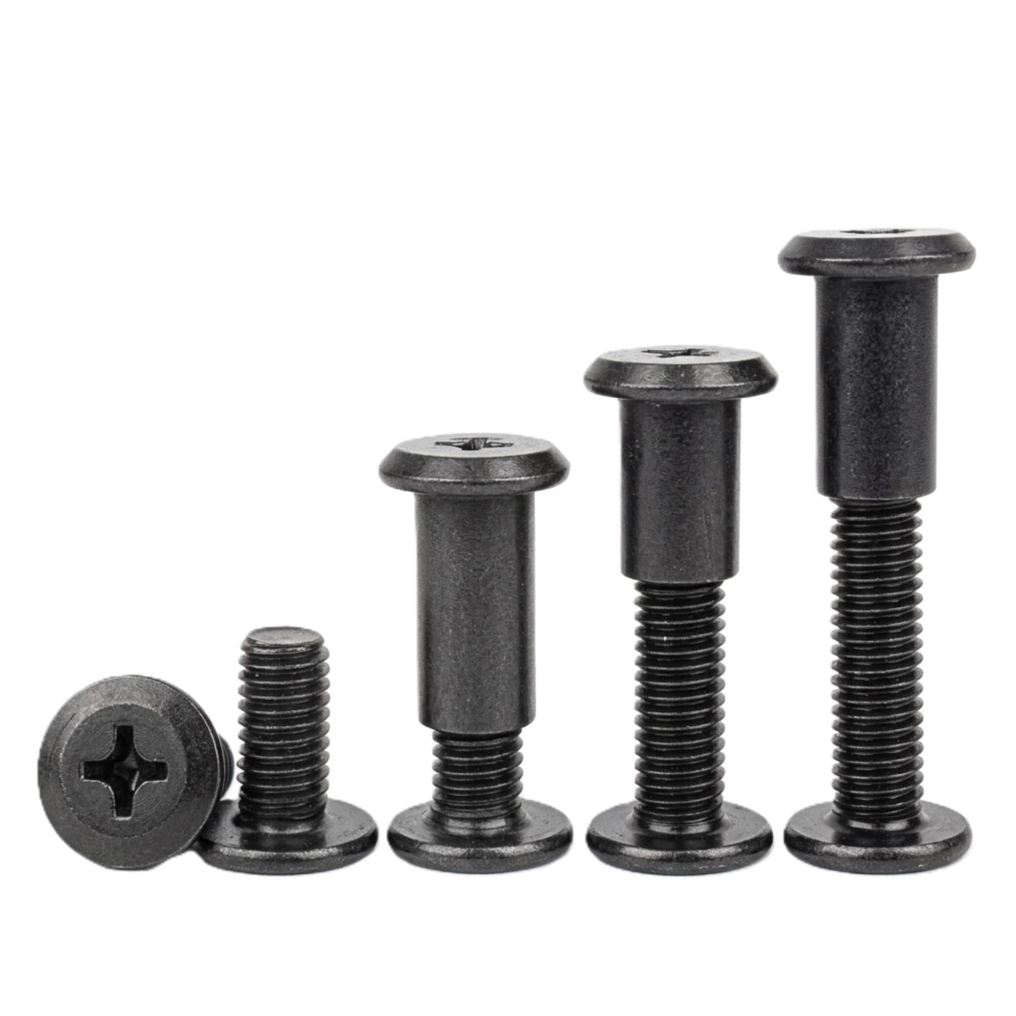By VP INDUSTRIES (Combo -20 Pcs) M6x45 mm Allen JCB Head Screw with Sleeve Nut & Allen Key | Brass Gold Male-Female Connector for Wood Work, Electrical Fittings, DIY Projects & Industrial Use — Amazon image 14