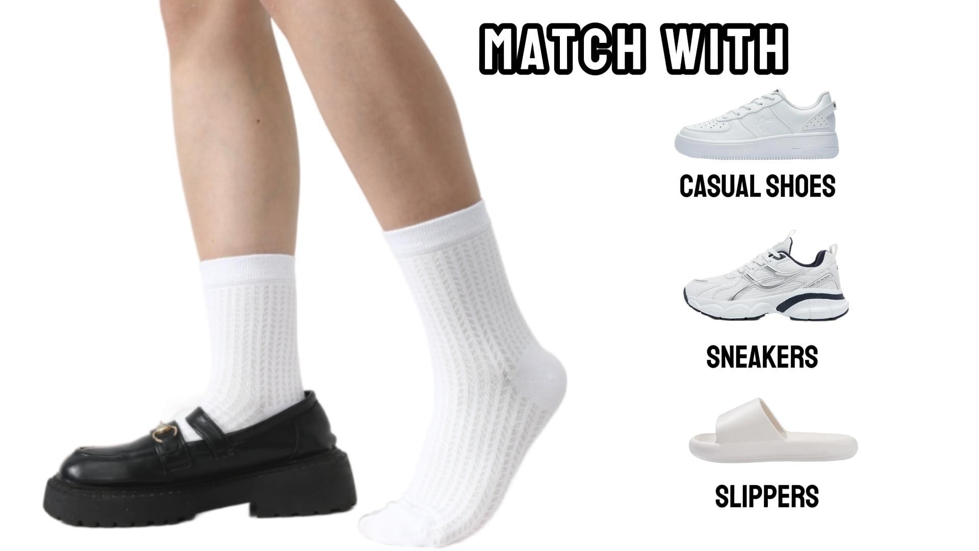 6 Pares De Calcetines Tines Hello Kitty De Moda | Meses Sin Interés