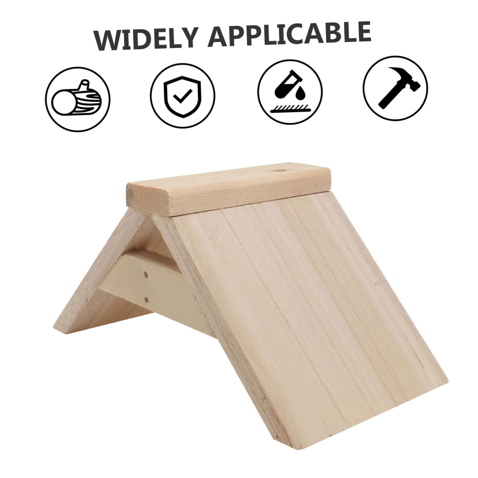 balacoo Lot de 2 perchoirs en bois pour pigeons, perchoirs en bois durable pour colombe hirondelle