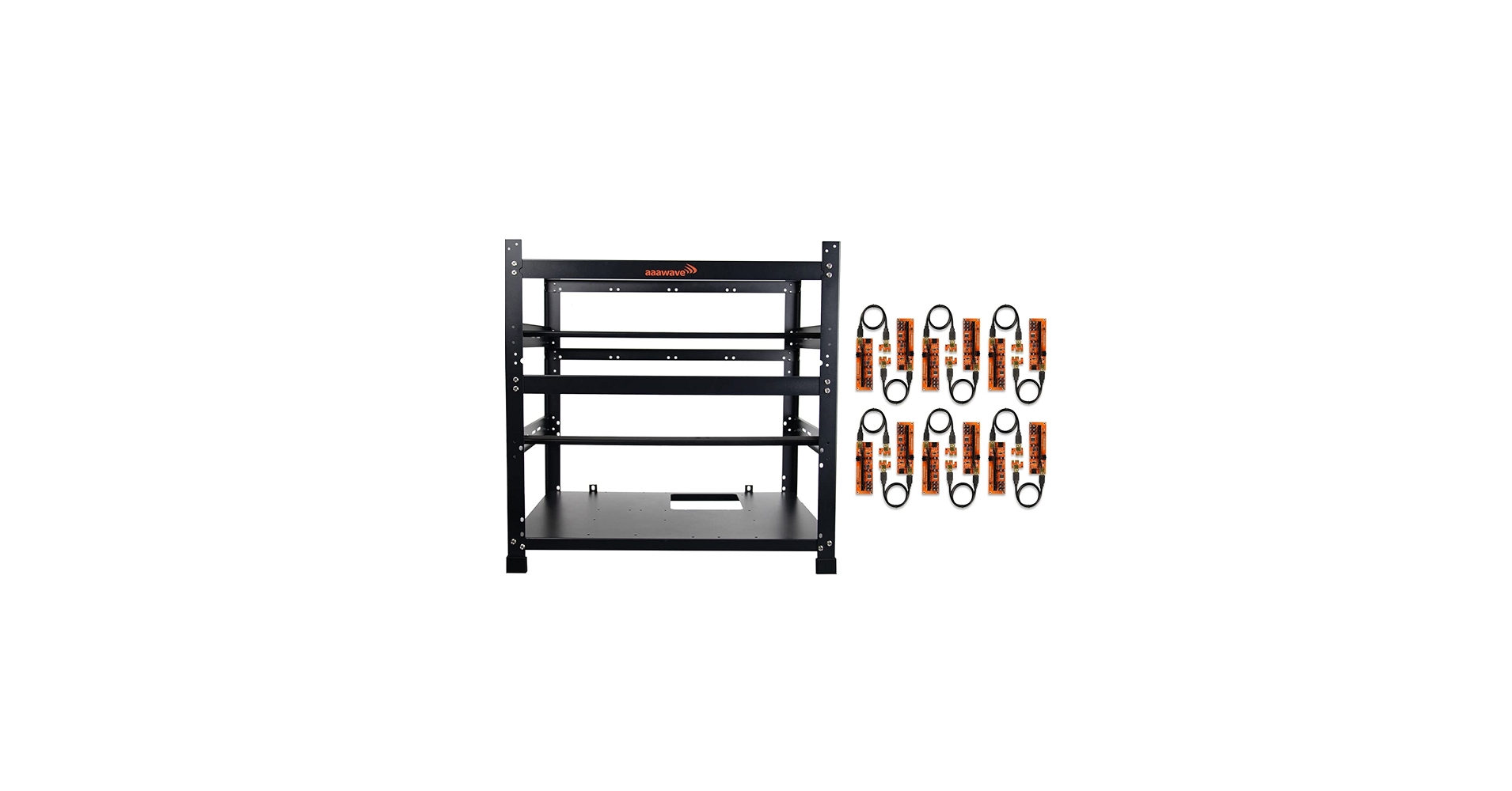 オープンフレーム PC マイニング12GPU Mining Rig Frame Amazon.com: Mining Rig Frame for 12GPU, Steel Open Air Miner