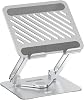 Juo 360° Rotatable Aluminum Tablet Stand Height and Tilt Adjustable Metal Tablet Holder iPad Pro 13 12 11 Air Mini 5 4 3 Phone E-Reader Compatible