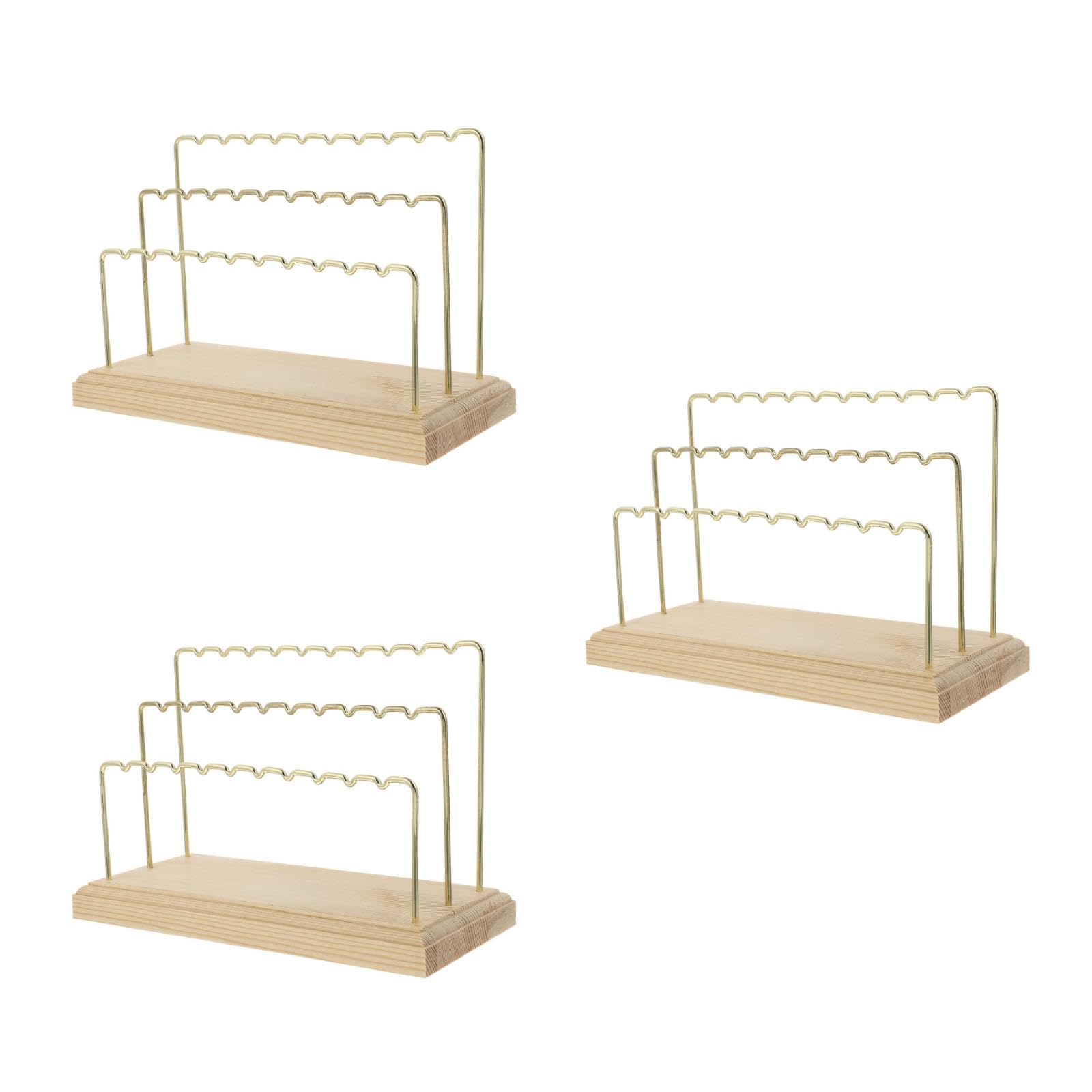 Rangement robuste et élégant Healvian organisateur bijoux bois massif