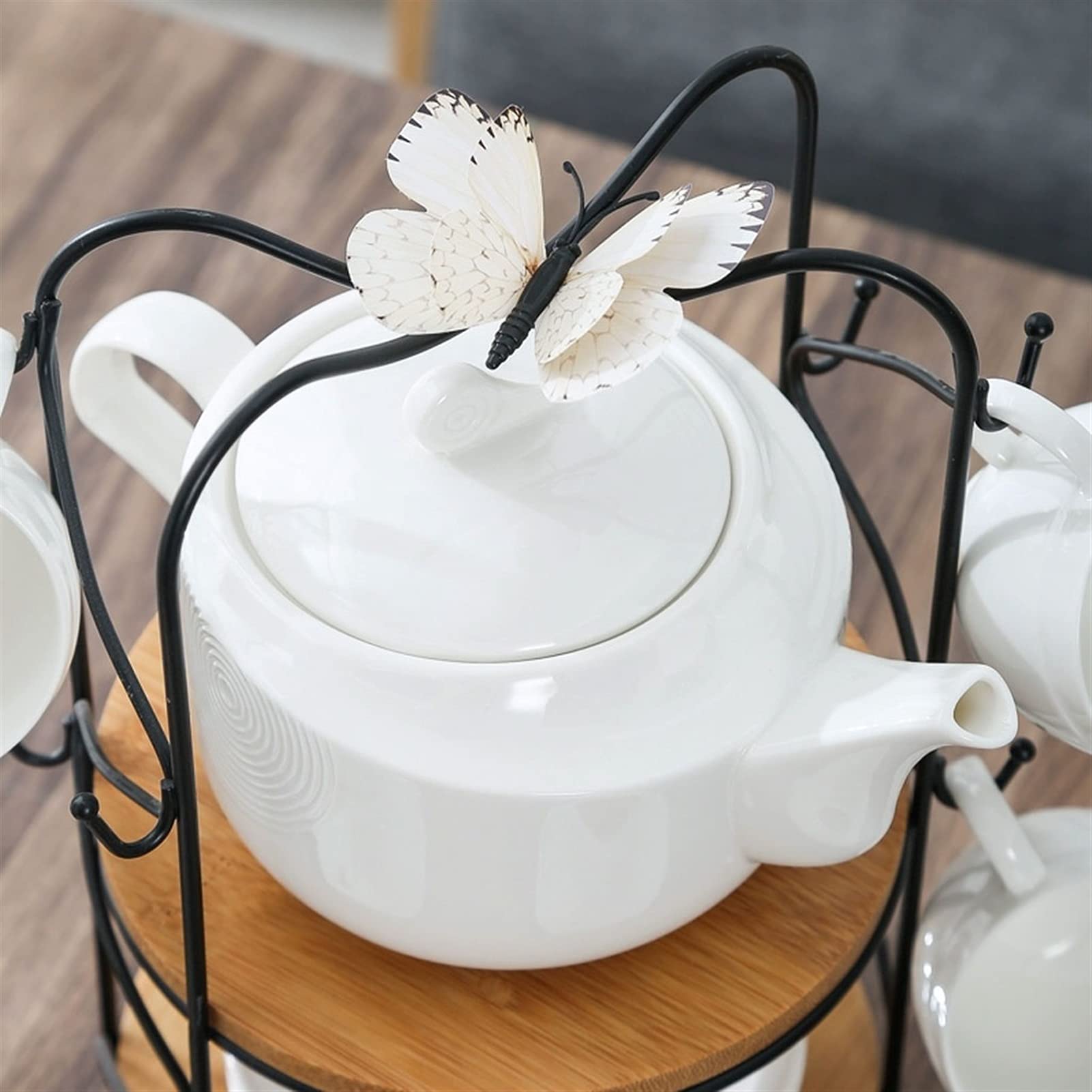 Tazze da caffè Set da Regalo Tazza di caffè Set da caffè Set da Sposa Ceramica Pure Bianco Bianco Pomeriggio Pomeriggio Set da tè Tazza da tè Set di Tazze da caffè