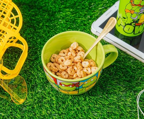 Vaso de Cerámica TMNT 24 oz Verde miniatura 5