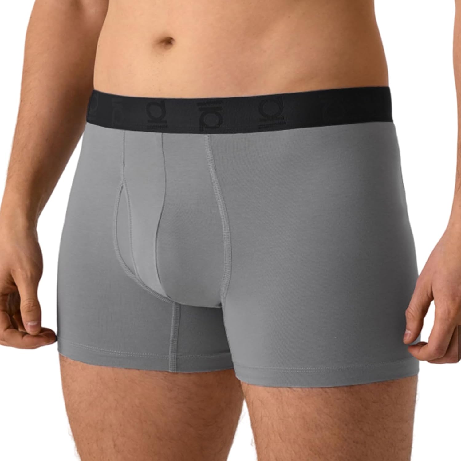 Men's Underwear Boxer Briefs 2 Pack, Soft Comfortable Cotton Underwear with ComfortFlex Waistband, Tag-Free, 3” - Image 3