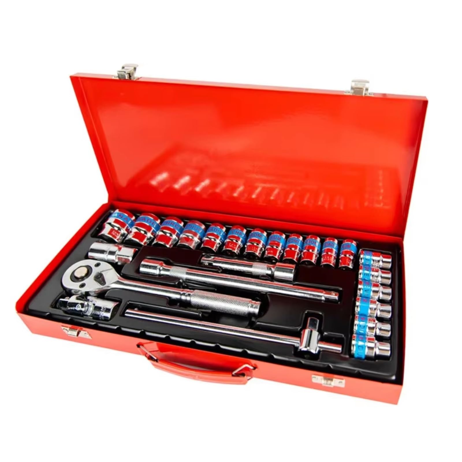 Set attrezzi da meccanico 24 Pz/set Chiave A Cricchetto A Esagono Incassato Strumenti Combinati Chiave Multifunzionale Set Di Attrezzi Manuali Per Riparazione Auto