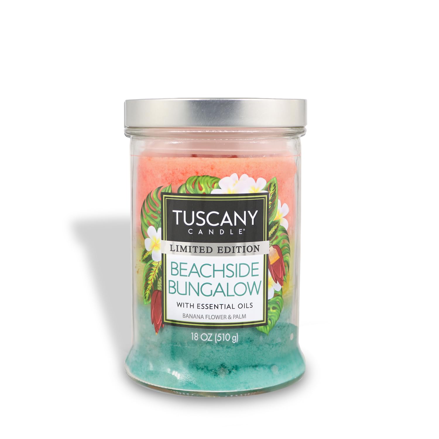 Yankee Candle Mainstays Beachside Linen Scented 3-Wick Glass Jar