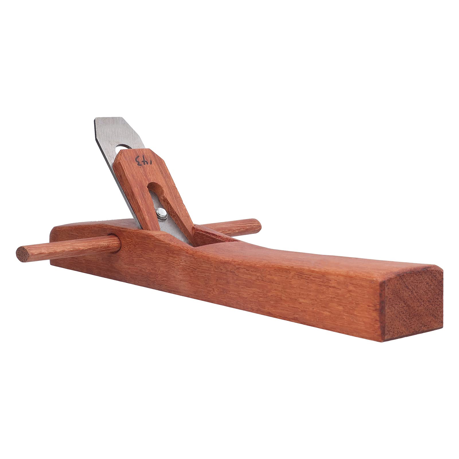 Generic Cepillo de Carpintería Cepillo de Mano Herramienta de Madera Premium para Carpinteros de Bricolaje Hecho de Teca y Acero Al Manganeso 1 Unidad (400)