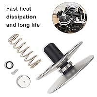 Vista 3 de MIA12482 Kit de polea variadora de transmisión secundaria compatible con cortacésped John Deere y tractor de jardín, compatible con D105 E100 X105