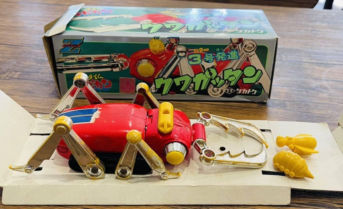Amazon.co.jp: 日本製昭和当時貴重タカトクタイムボカン3号発進 