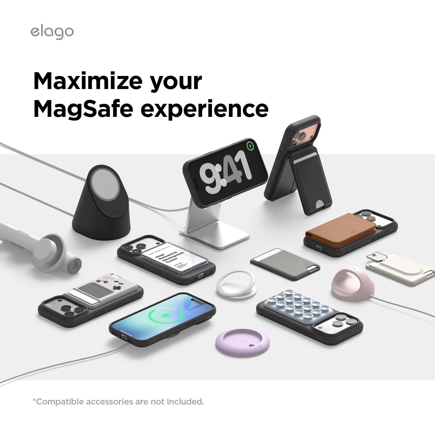 elago Magnetic Pebble Case for iPhone 18 Pro Max & iPhone 17 Pro Max Gray — Amazon image 6