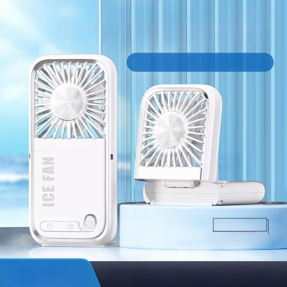 Ventilador de cuello silencioso (36 dB, para oficina, jardín, modo de