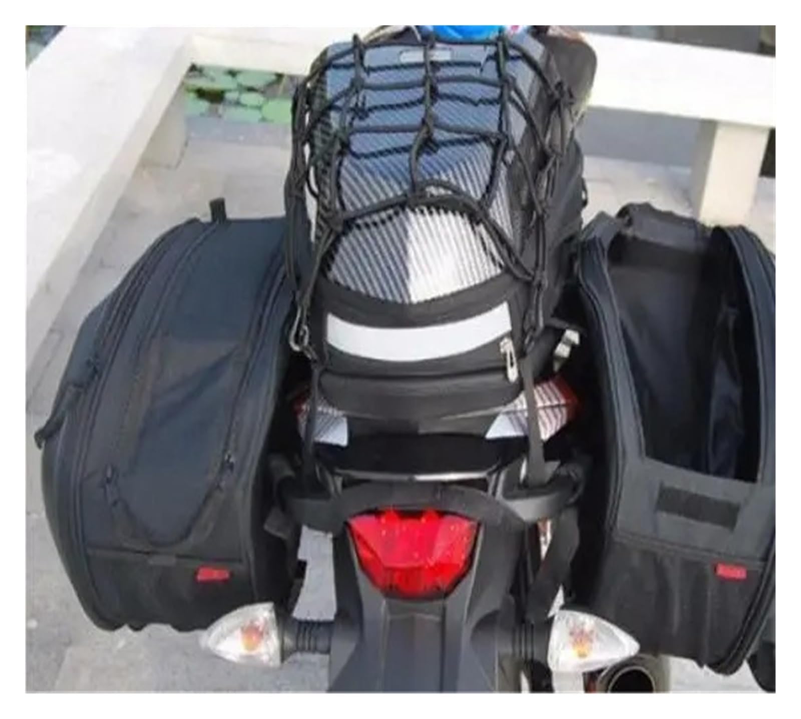 Valigia Per Bagagli Borsa Moto Intorno Alla Sedile Posteriore Copertura Impermeabile Borse Da Sella Per Moto
