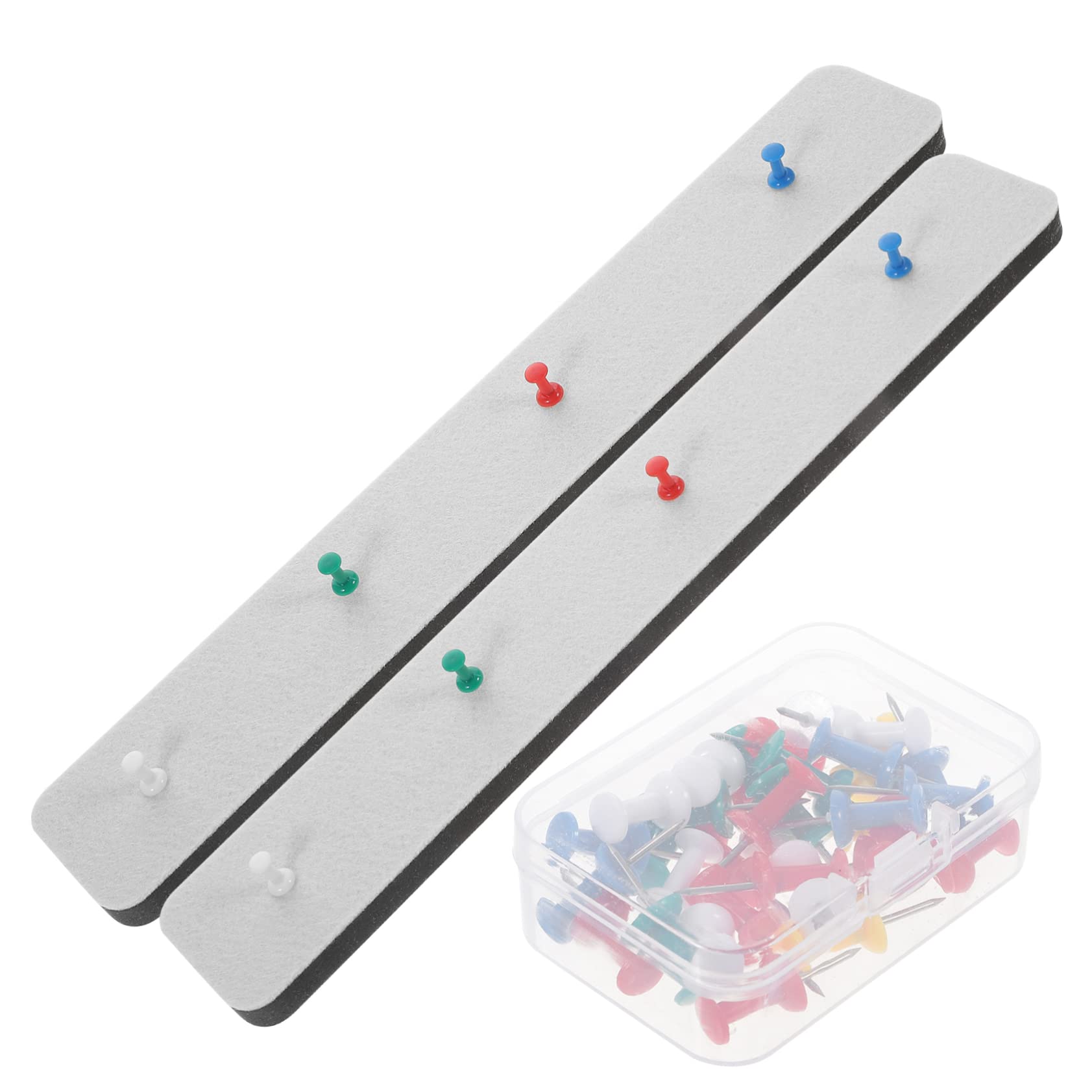 DOITOOL 1 Set Felt Board School Pin Boards Small Pin Board Bulletin Board for Classroom Adhesive Notice Board First Small for Wall Bulletin Boards Bulletin Board Decorations White