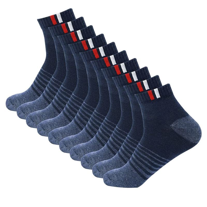 jemox Men's Cotton Regular pack of 5 Socks (Multicolor- Freesize) 11 JE SUPER NAVYPK 5-picture-54