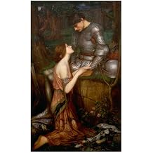 McGaw Graphics Lamia, J. W. Waterhouse, Wall Decor Art Print Poster, Paper Size 14" x 11" Image Size 12.5" x 7.5"