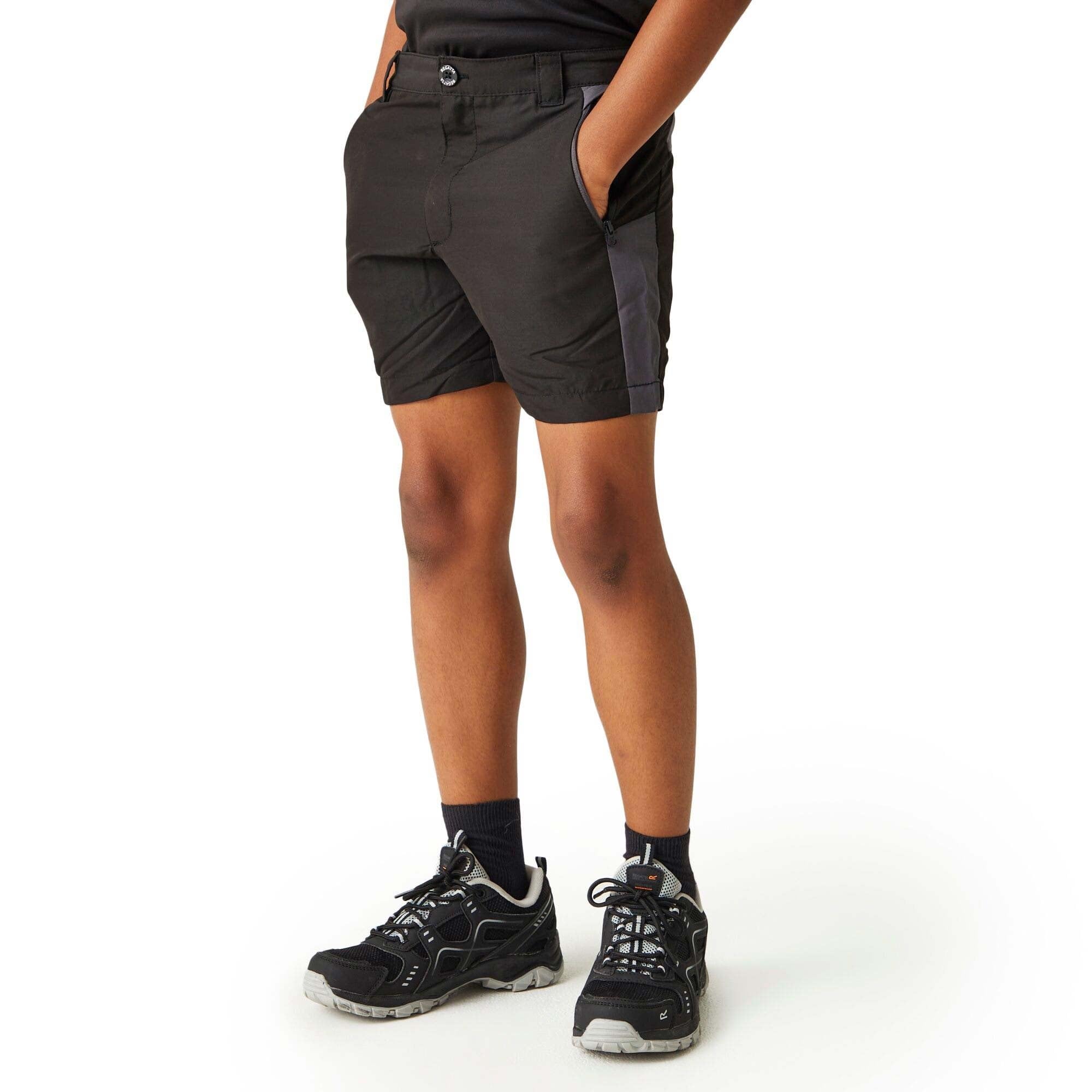Regatta Kids' Sorcer Mountain Short III Black