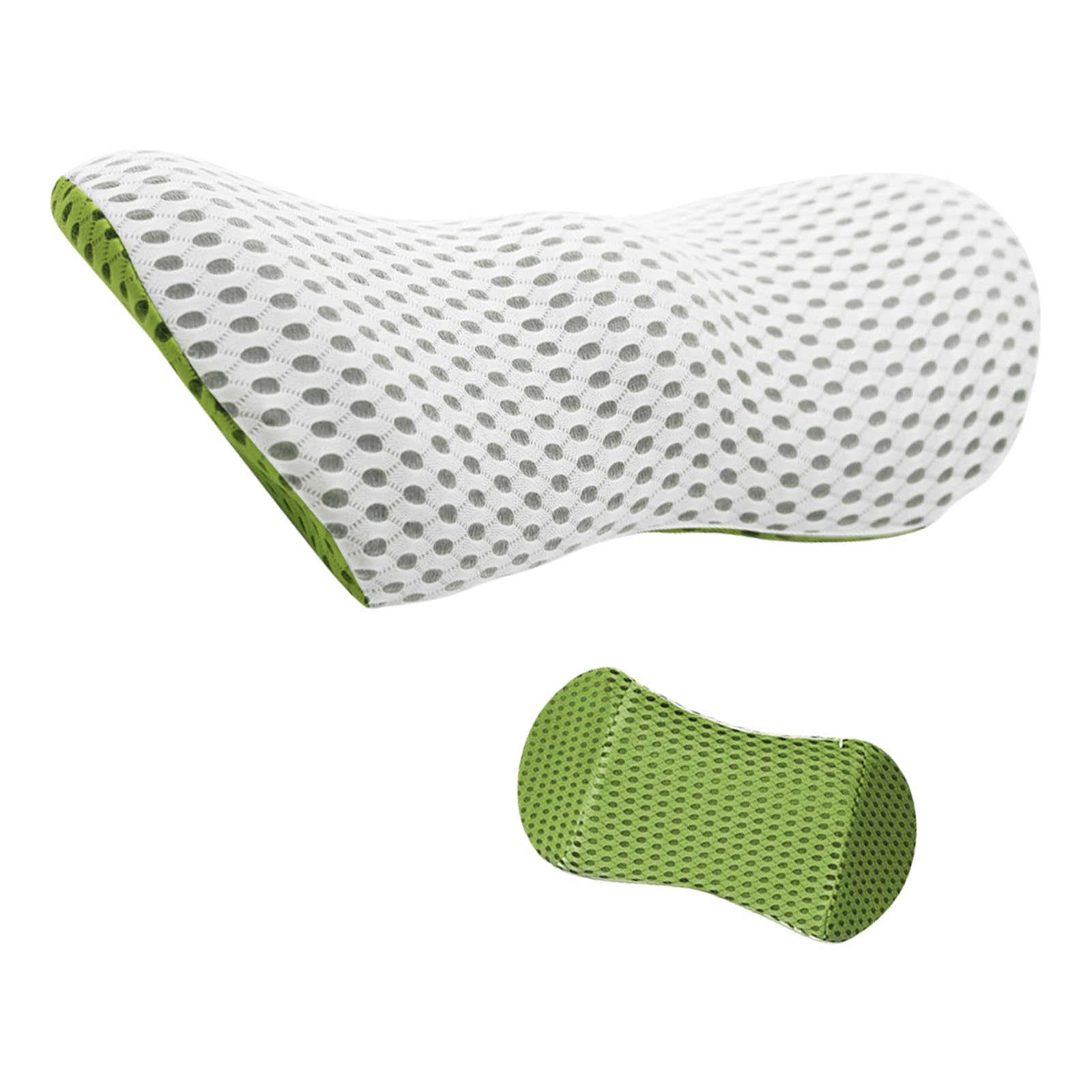 PANGBOER Pillow for Desk and Car Seats, Ergonomic Memory Foam Lumbar Cushions for Sitting Chair Cushions