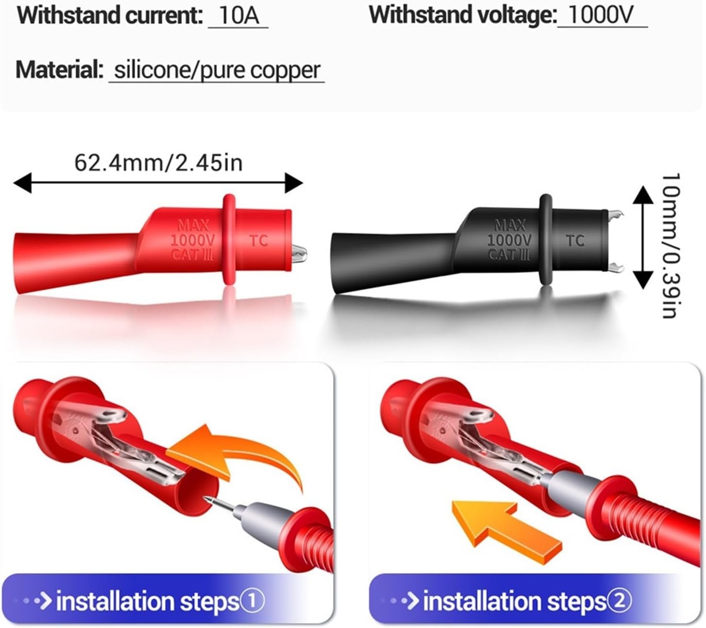 MH11 Megohmmeter Digital Meters 250/500/1000V Insulation Earthing Resistance Tester DC Voltage Multimeter Test Tools(50R)