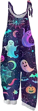 OIOLOYJM Plus Size Halloween Costumes Woman 2025 Ugly Christmas Jumpsuit for Women Overalls Rompers Dresses Pajamas Outfits