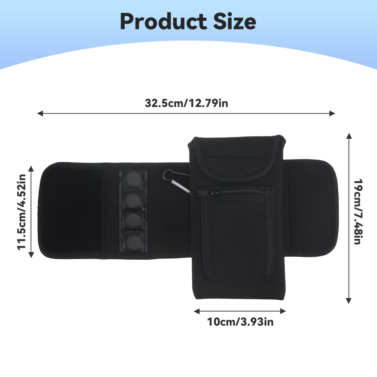 Bolsa Magnetica Gym, con Mosquetón Saco Magnético para Ginásio Accesorios Deportivos, Bolsa de Gimnasio Magnética Portátil, Bolso Magnetico para Gym para Deporte Hiking y Uso al Aire Libre