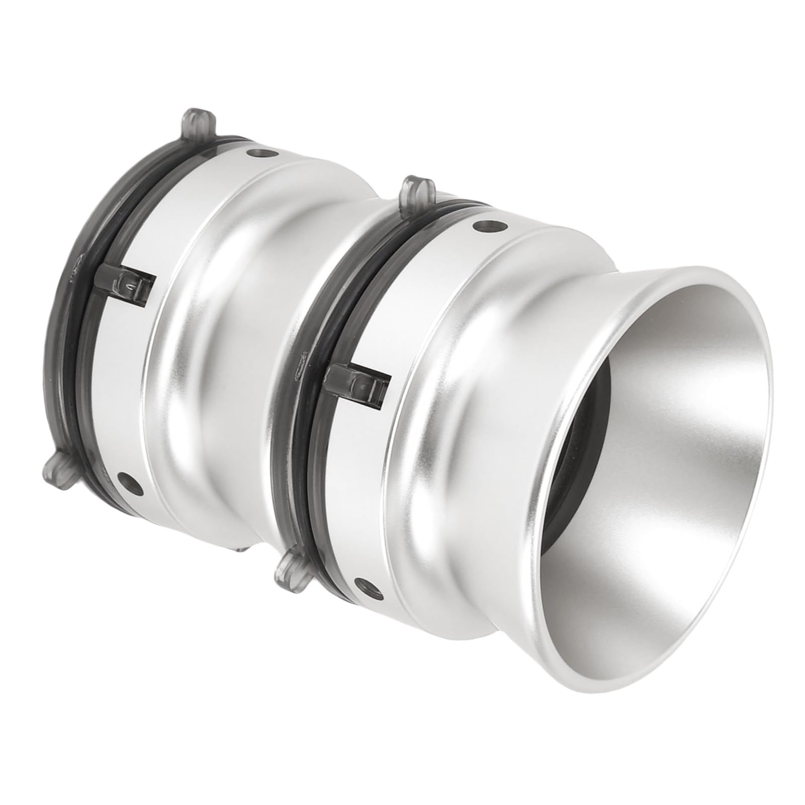 FILFEEL Adaptadores de Buje NAB/Dispositivo de Carga Universal de 4 Pulgadas y 10 Pulgadas para Grabadora de Cinta de Carrete a Carrete - Adaptador de Buje de Aleación de Aluminio Bloqueable