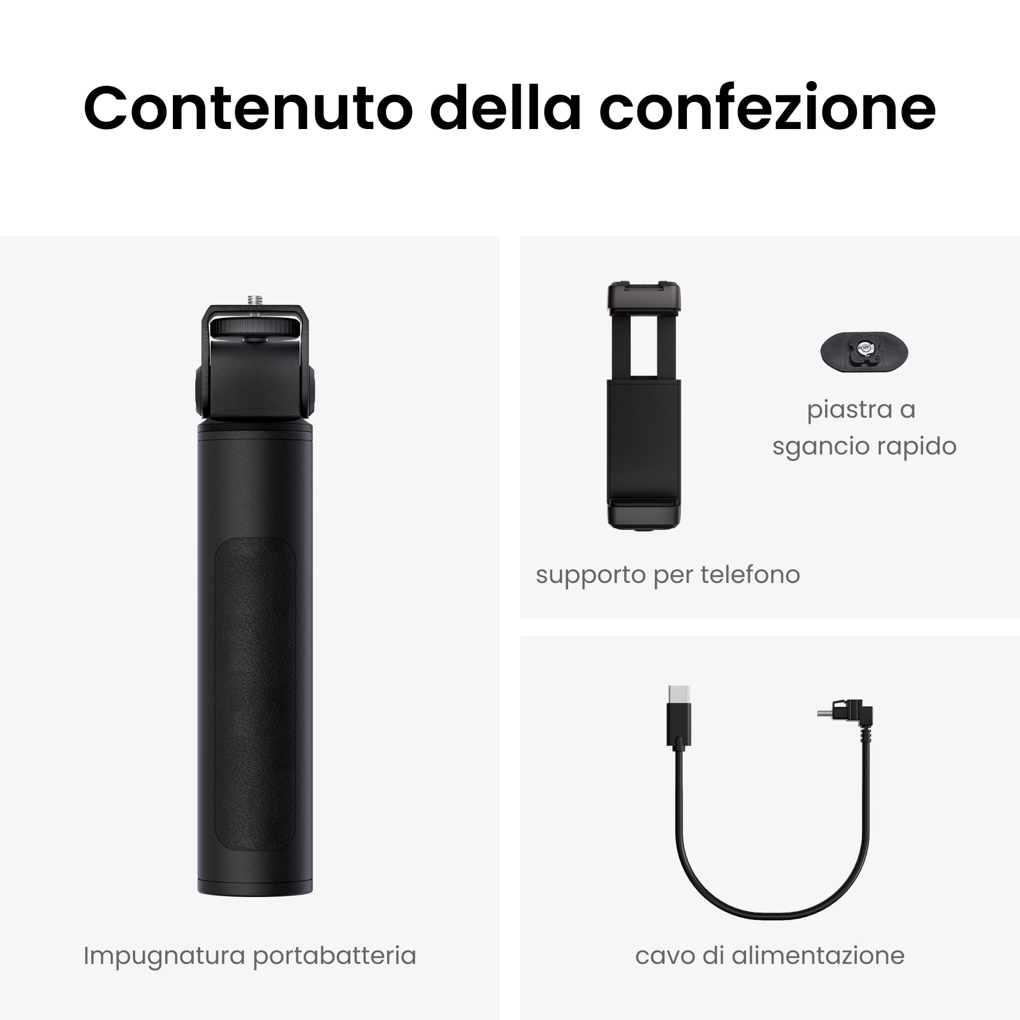 Revopoint Kit di alimentazione mobile 3, per scanner 3D MetroY e MetroY Pro | in modalità portatile, 5500 mAh di grande capacità con una ricarica rapida e peso limitato