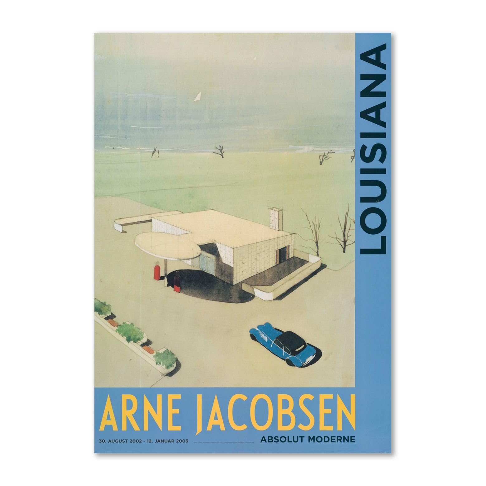 Amazon.co.jp: デンマーク ルイジアナ近代美術館 ポスター Arne