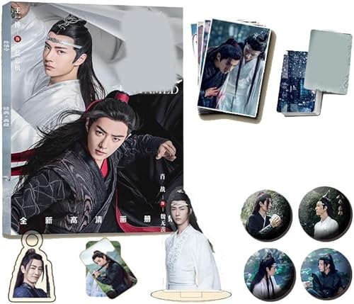 陳情令 写真集福袋 グッズ 紀念插畫集 王一博 ワンイーボー 肖戦 シャオジャン 非公式 ポスター キーホルダー スタンド 缶バッジ 周辺装飾品 飾り 誕生日 プレゼント [並行輸入品] (肖戦 シャオジャン)のサムネイル