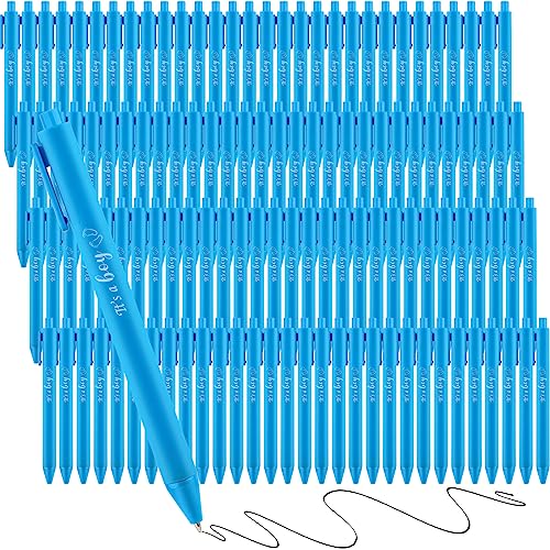 Stylos rétractables lot de 120 encre noire anti-bavure pour grand événement et école