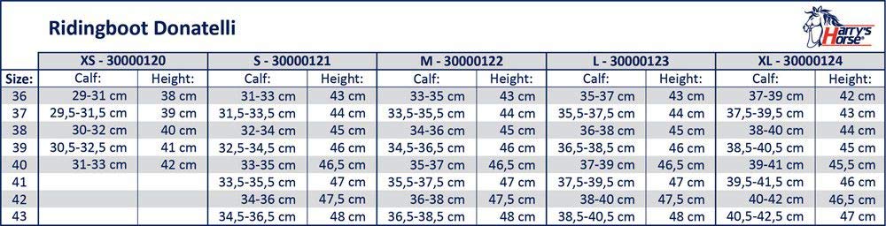 Donalelli XS - Botas de equitación
