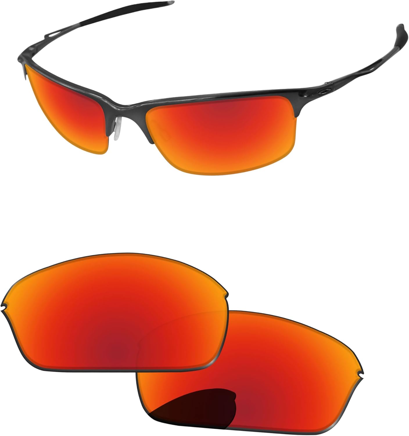 Replacement Lenses for Oakley Half Wire 2.0 Sunglass