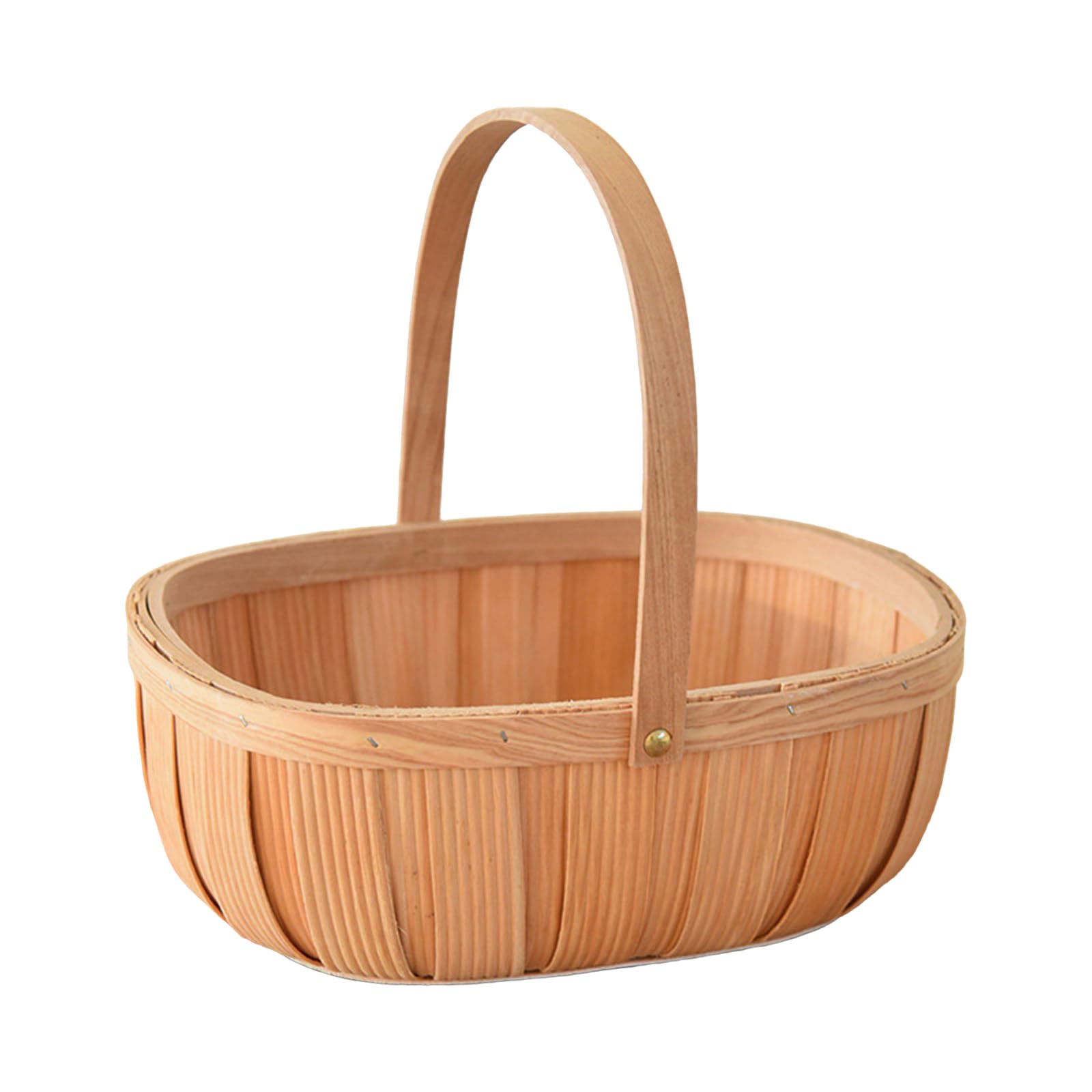 Jazuaiao Sturdy Basket Home Accessory Decoration for Table Centerpieces and Seasonal Decorations Daily Use Fruit and Vegetable Basket