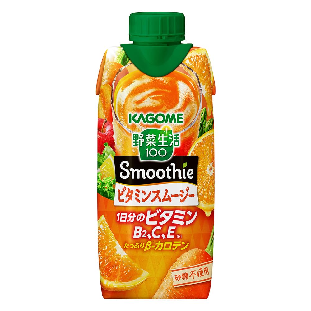 Amazon.co.jp: カゴメ 野菜生活100 Smoothie(スムージー) ビタミン
