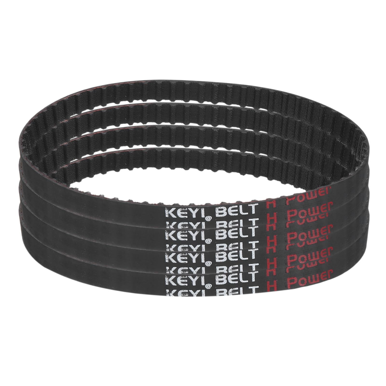 uxcell 4pcs 160XL 037 Timing Belt 80 Teeth Rubber Geared Cogged Belt, 0.37" Width, 0.20" Pitch Mechanical Replacement Belts — Amazon image 19