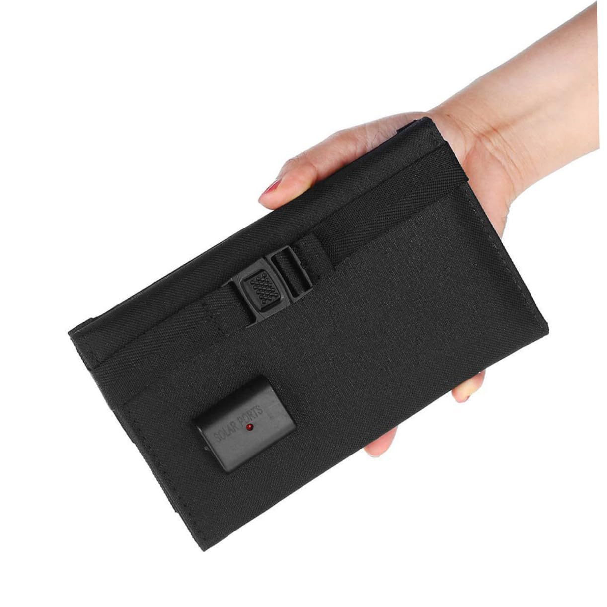 Cargador Solar Plegable USB Panel Solar Exterior Portátil Alta Eficiencia para Camping Senderismo
