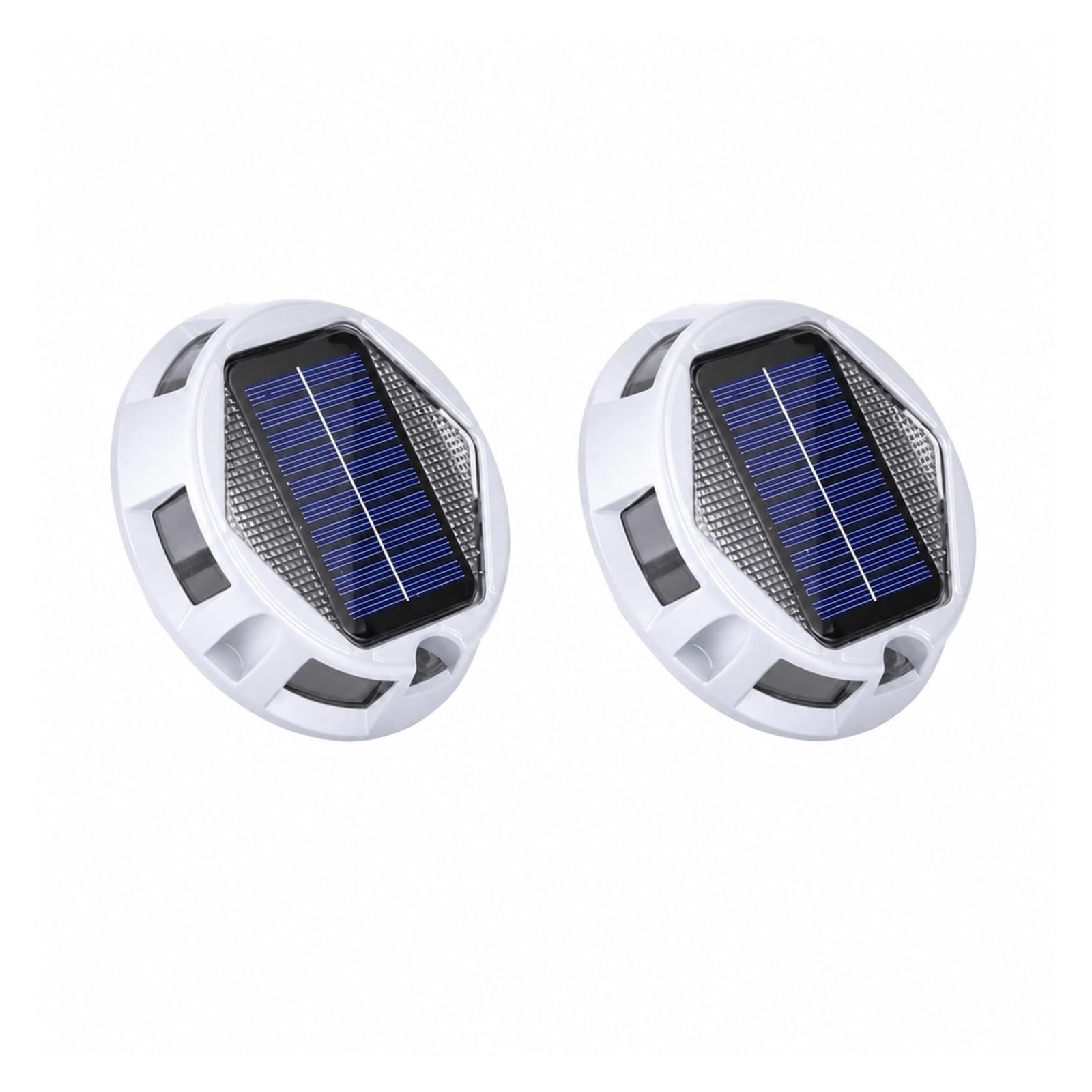 In Ground Lights, RGB Solar Floor Light Outdoor Landscape Lighting(2PCS)