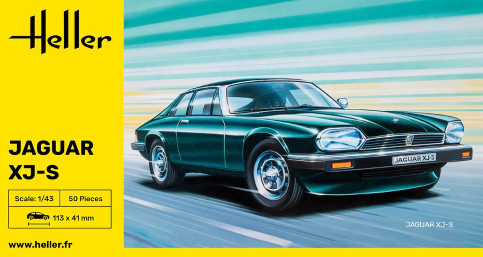 Amazon | プラッツ エレール 1/43 ジャガー XJ-S プラモデル HE80183