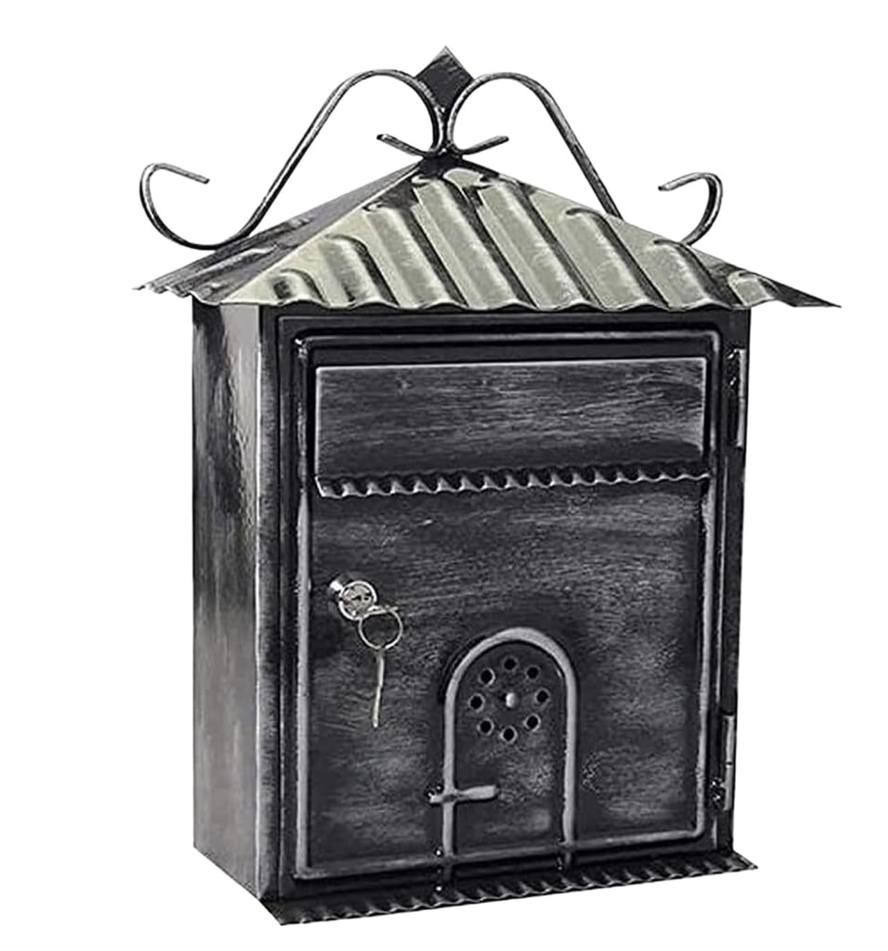 letter box, Wall Mounted Post Box Mailboxes Metal Postbox With Lock Security