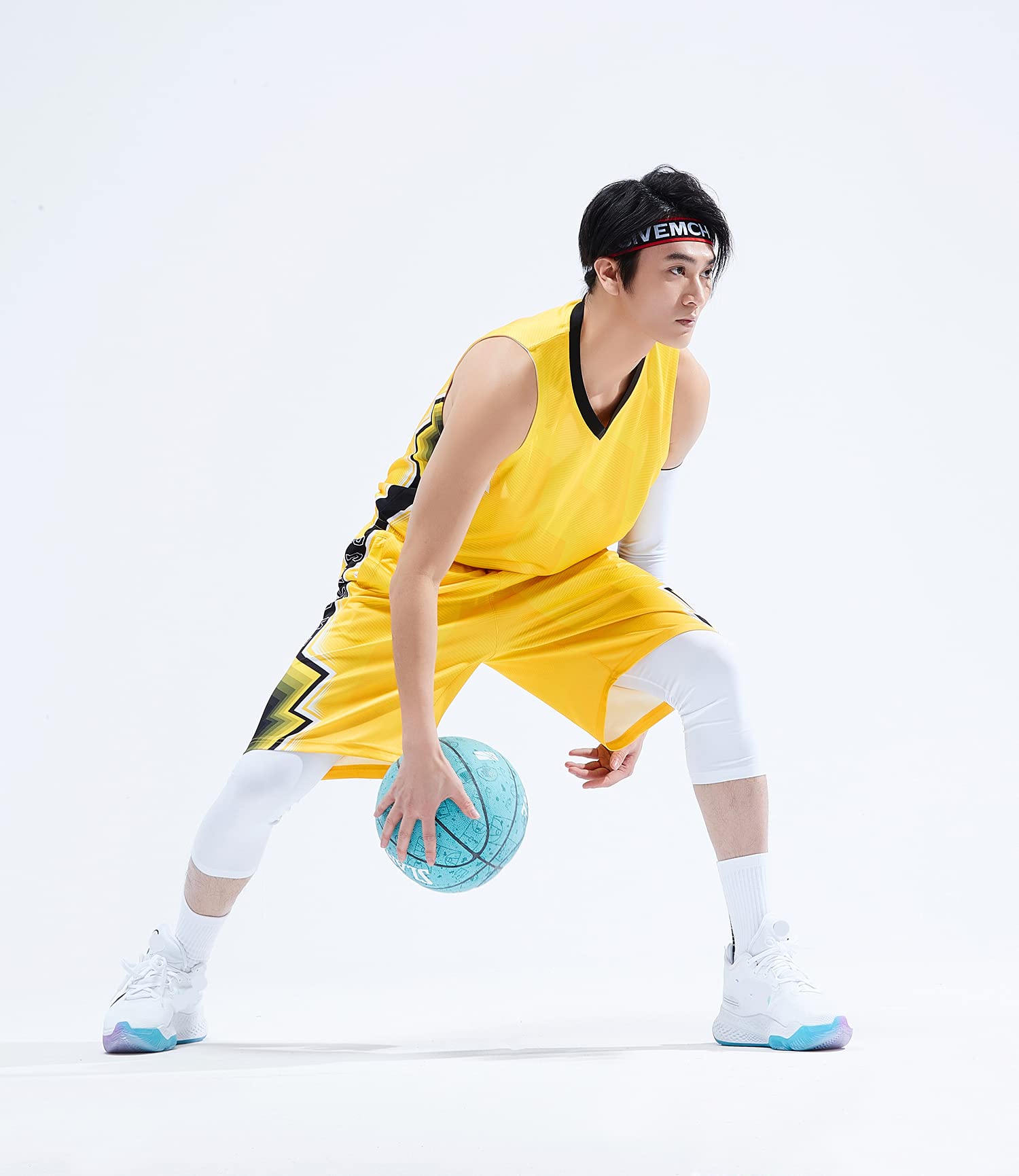 Uniforme d'équipe de basket-ball pour homme avec poches