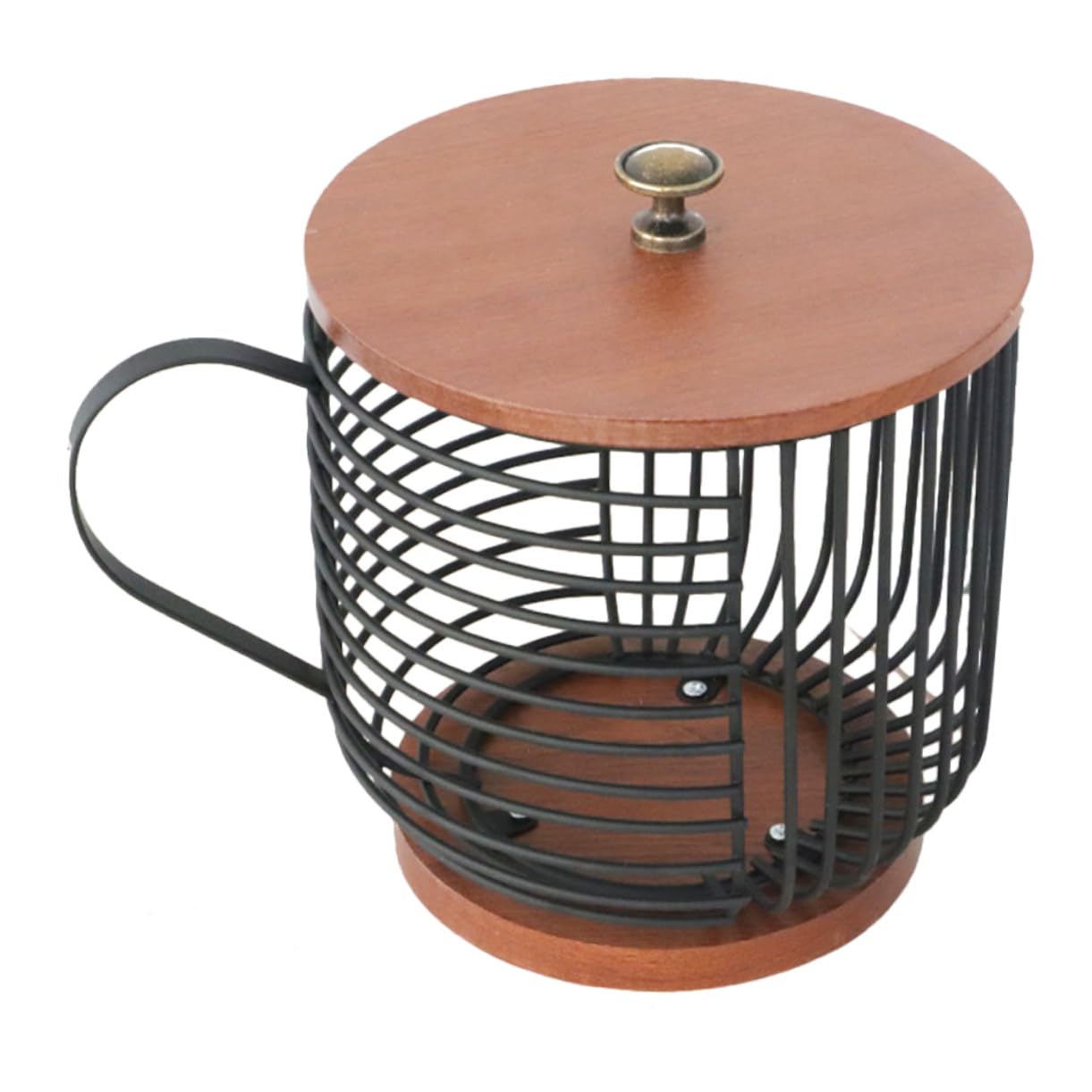 Panier rangement capsules café pour organiser le coin bureau avec élégance