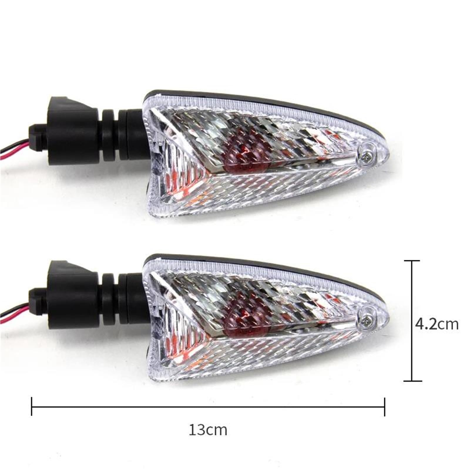Indicatori di Direzione Indicatori di Direzione Anteriori per Motociclette, Lampada per Aprilia SSXV 550 750 1200 Dorsoduro RS4 125 4R 1000R NA 850GT 850 Mana SL 750 Shiver Frecce Moto(Fumo)