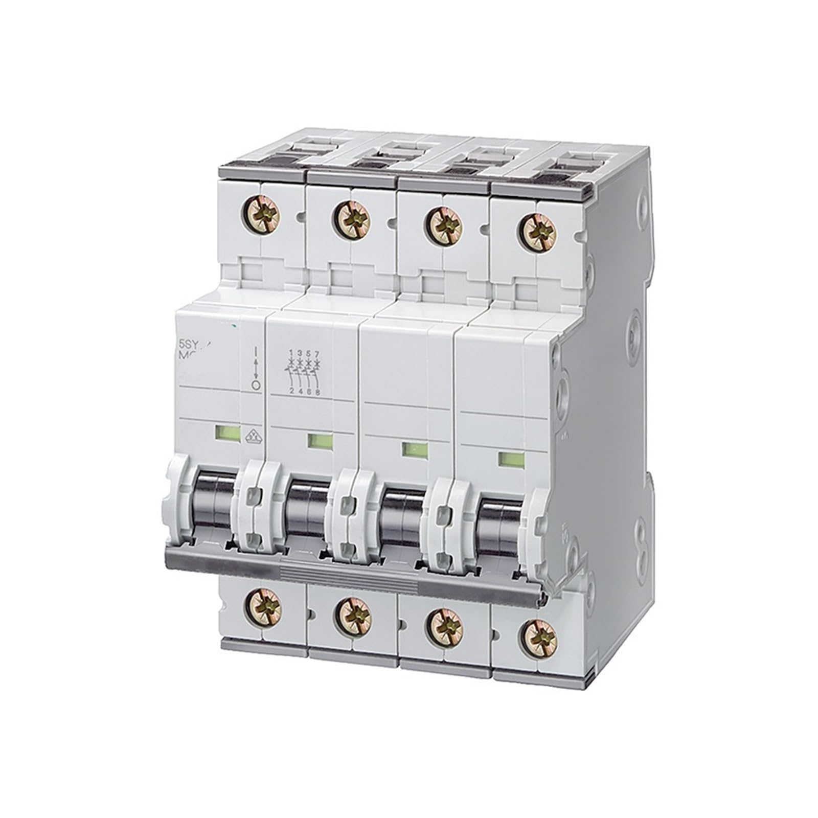 Disjoncteur Miniature 5SY6 4P D20 Siemens 5SY64208CC pour tableau électrique triphasé