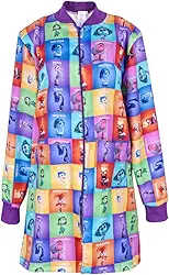 Jaleco Feminino Temático Divertida Mente Estilo e Conforto para Profissionais