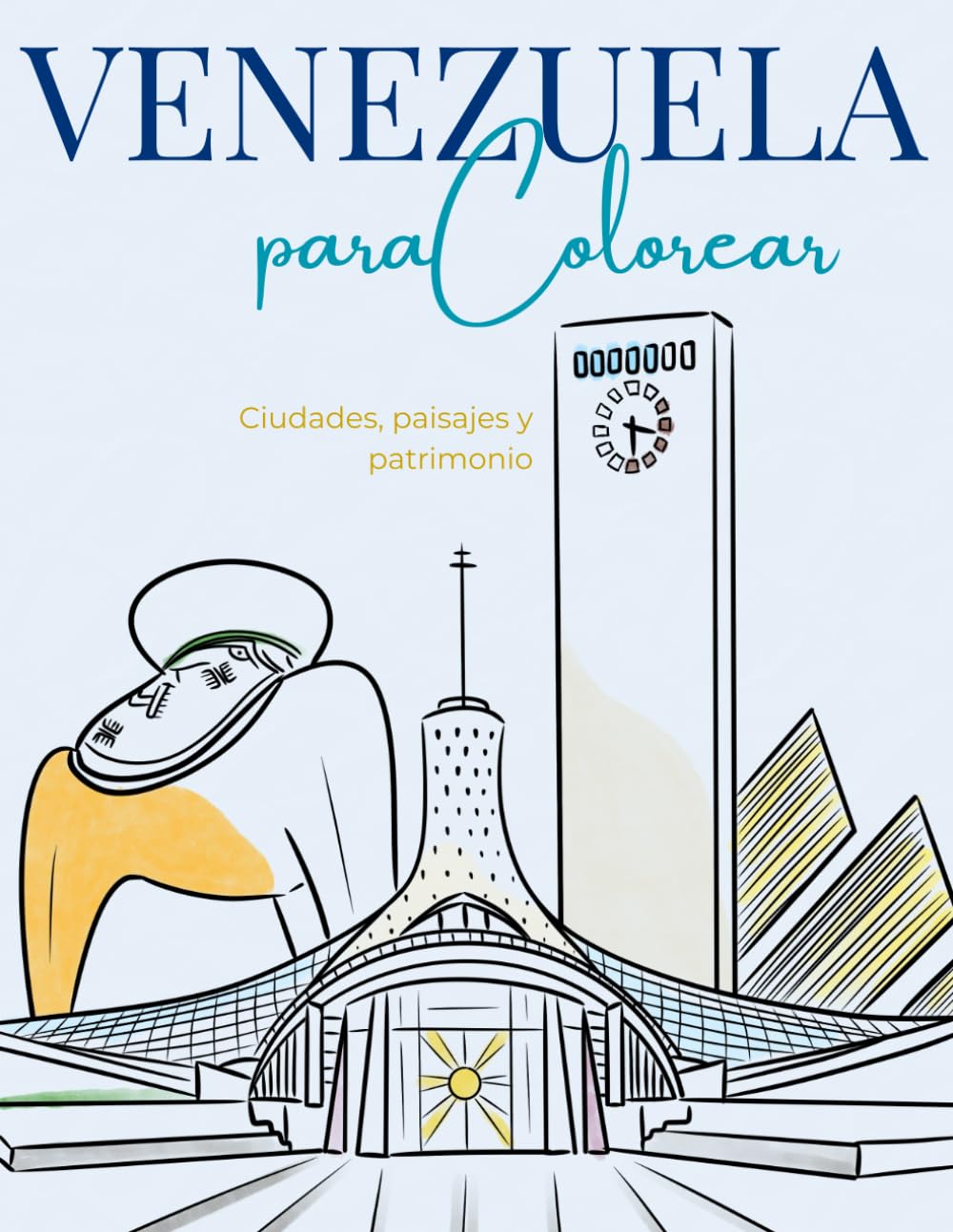 Venezuela para colorear: Ciudades, paisajes y patrimonio