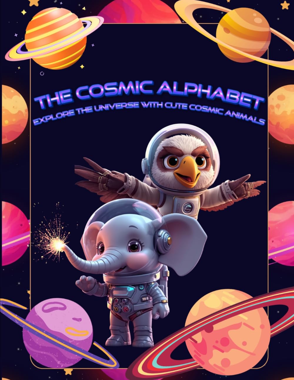 The Cosmic Alphabet: Explore the Universe with Cute Cosmic Animals (The Magical ABC Adventures)