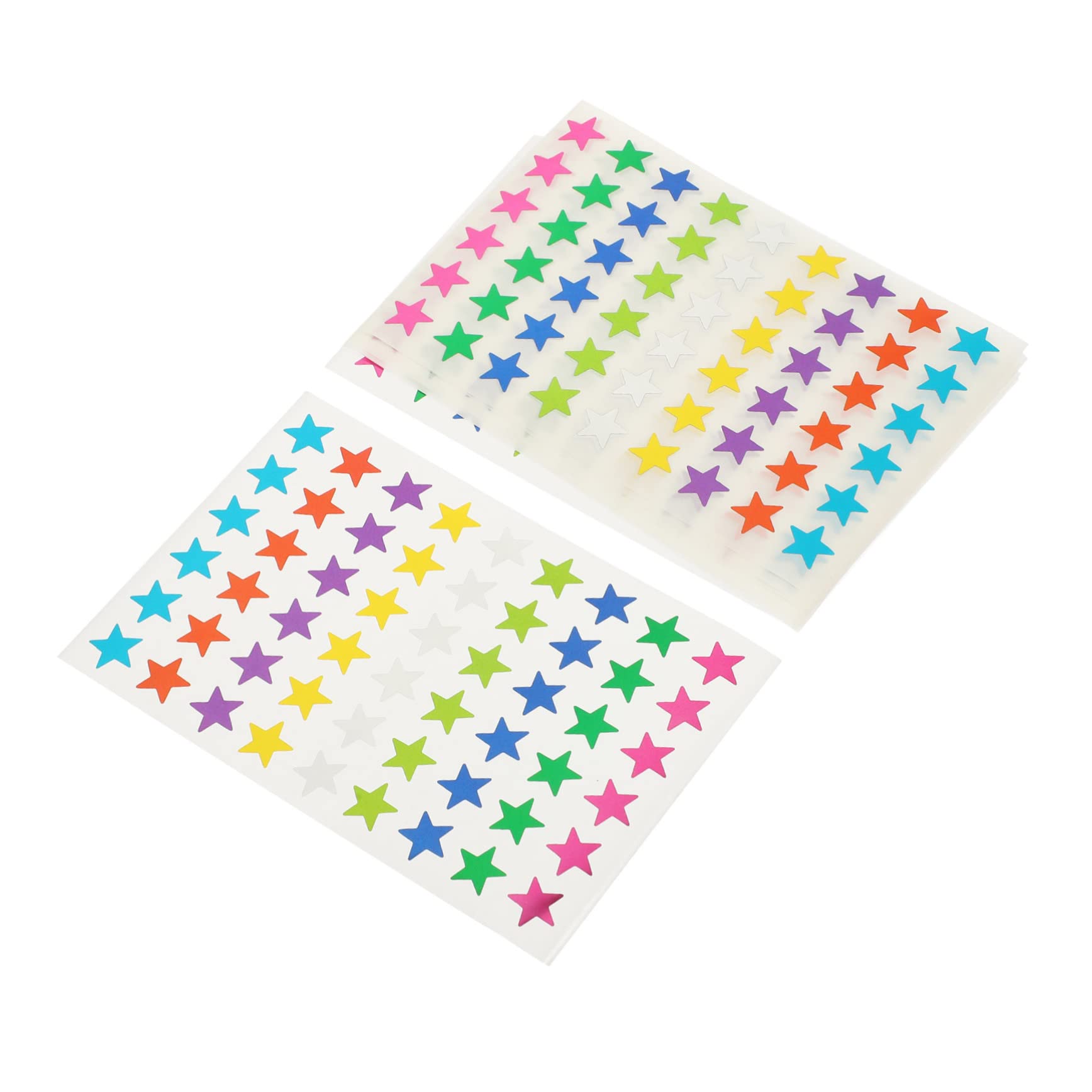 250hojas Pegatinas De Scrapbooking Estrellas Decorativas Para Diarios y Manualidades Para Álbumes Tarjetas y Decoraciones Personales