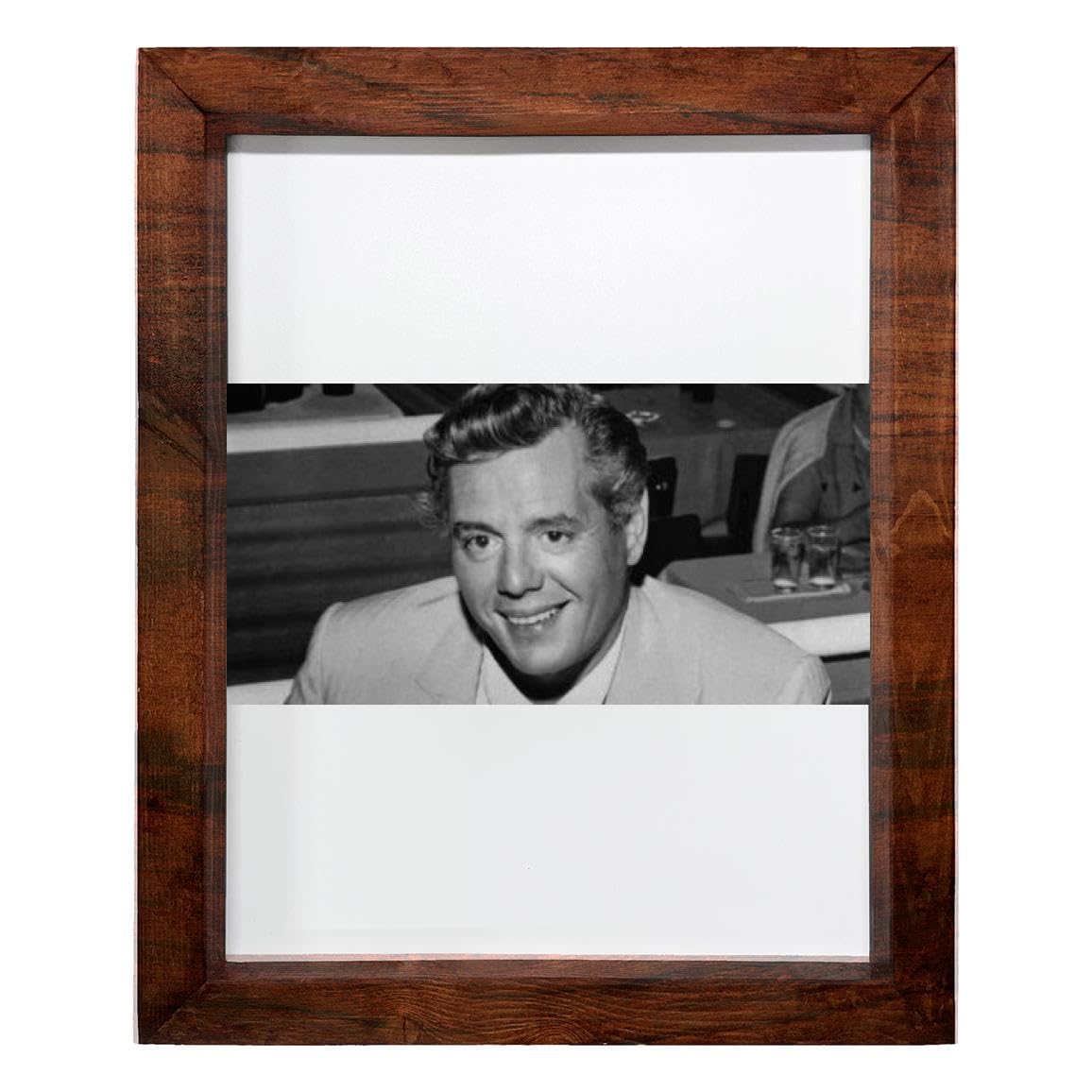 Desi Arnaz - 14X17 Full Color Photo Sign With Real Wood Frame SOG #PDI1041353